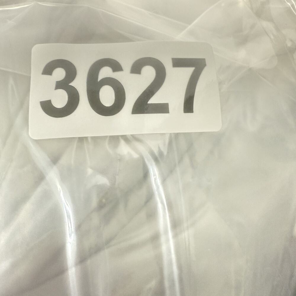 Lauren Ralph Lauren Womens Medium Quilted Puffer Jacket Gray Faux Leather Trim - Picture 14 of 14